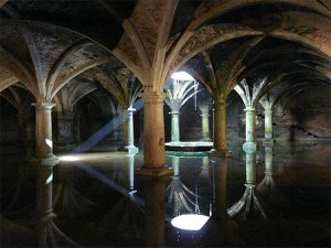 Another view inside the Cistern